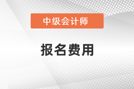 中級(jí)會(huì)計(jì)師報(bào)名費(fèi)是多少？