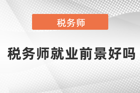 2021年稅務(wù)師的就業(yè)前景怎么樣？