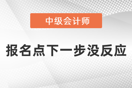 中級會計報名點(diǎn)下一步?jīng)]反應(yīng)