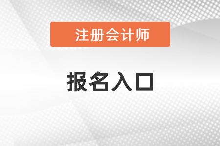 注會(huì)考試2021年報(bào)名入口