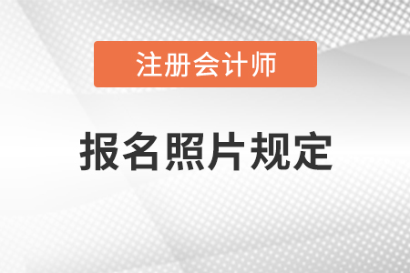 注冊會計師報名照片規(guī)定