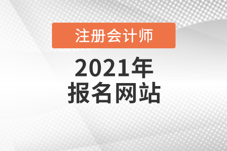 2021年注冊會(huì)計(jì)師報(bào)名網(wǎng)站