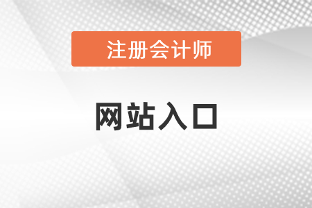 報考2021年度注冊會計師網(wǎng)站入口