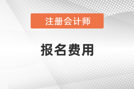 山東省淄博2021cpa考試報(bào)名費(fèi)用是多少？