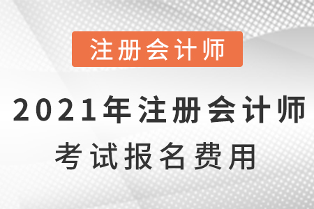 2021年注冊(cè)會(huì)計(jì)師考試報(bào)名費(fèi)是多少錢？