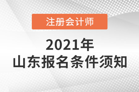 2021年山東省萊蕪注冊(cè)會(huì)計(jì)師報(bào)名條件須知
