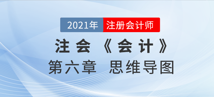 2021年CPA《會計》第六章思維導(dǎo)圖