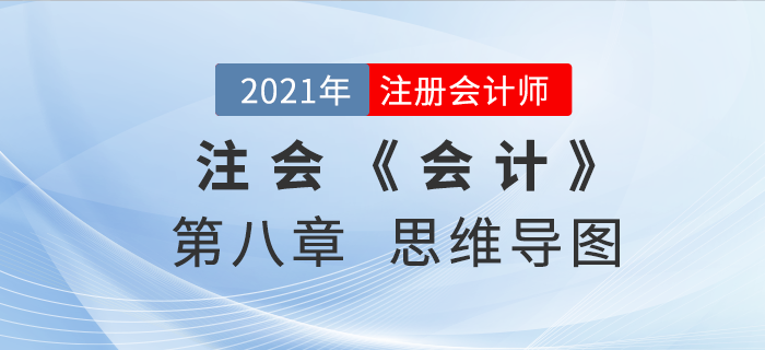 2021年CPA《會計(jì)》第八章思維導(dǎo)圖
