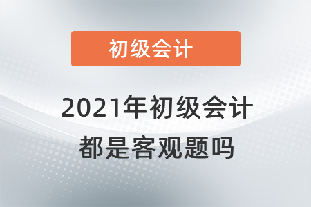 2021年初級(jí)會(huì)計(jì)都是客觀題嗎