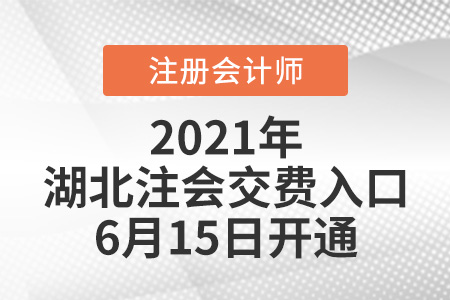 2021年湖北省黃石注會(huì)交費(fèi)入口6月15日開通