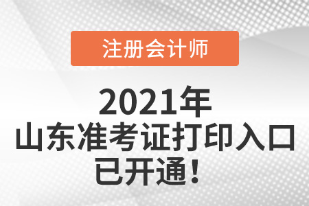 山東省萊蕪cpa準(zhǔn)考證打印入口8月9日正式開通