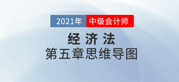 2021年中級(jí)會(huì)計(jì)《經(jīng)濟(jì)法》第五章思維導(dǎo)圖，速來(lái)點(diǎn)擊！