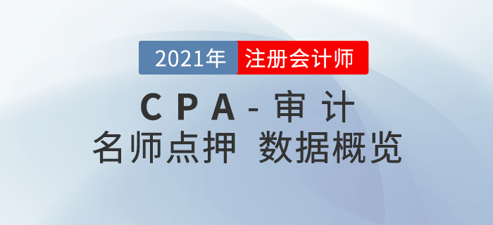 2021年注會《審計》東奧名師點押詳情速覽！