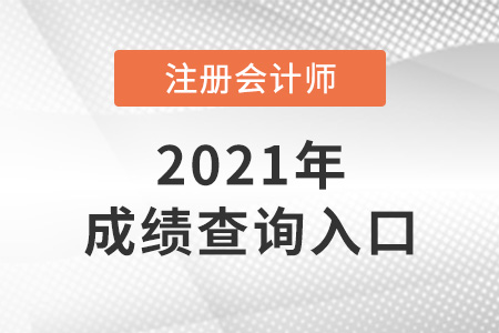 全國(guó)注冊(cè)會(huì)計(jì)師成績(jī)查詢界面是什么