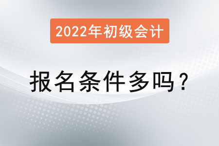 初級(jí)會(huì)計(jì)職稱考試報(bào)名條件多嗎？
