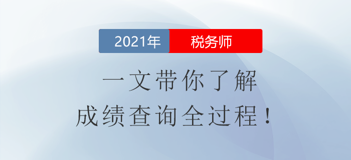 稅務(wù)師成績查詢攻略！一文帶你了解成績查詢?nèi)^程
