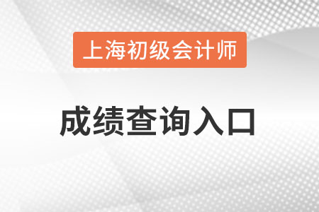 上海市青浦區(qū)初級會(huì)計(jì)成績查詢?nèi)肟谠趺催M(jìn)入？
