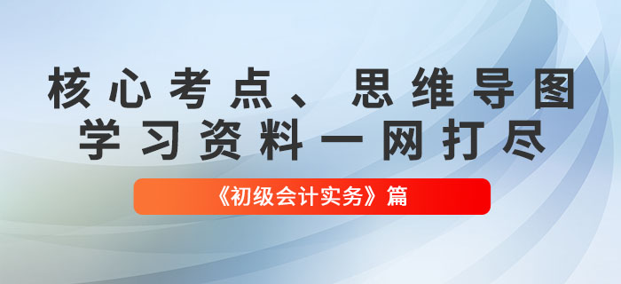 《初級(jí)會(huì)計(jì)實(shí)務(wù)》核心考點(diǎn)、考情分析、思維導(dǎo)圖、學(xué)習(xí)資料一網(wǎng)打盡！