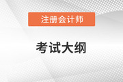 注冊會計師大綱內(nèi)容？