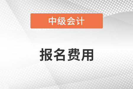 中級會(huì)計(jì)報(bào)名費(fèi)是多少元？