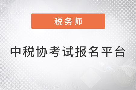 中稅協(xié)稅務(wù)師考試報名平臺