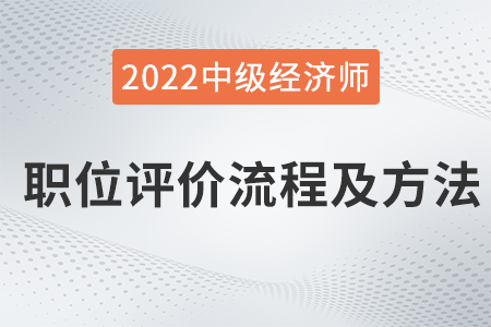 職位評(píng)價(jià)流程及方法_2022中級(jí)經(jīng)濟(jì)師人力資源知識(shí)點(diǎn)