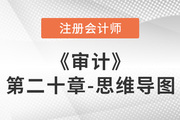 2022年注冊會計師《審計》第二十章思維導(dǎo)圖+章節(jié)練習(xí)