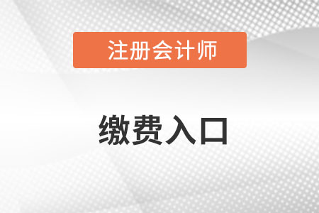 2022cpa考試?yán)U費(fèi)入口在哪里？