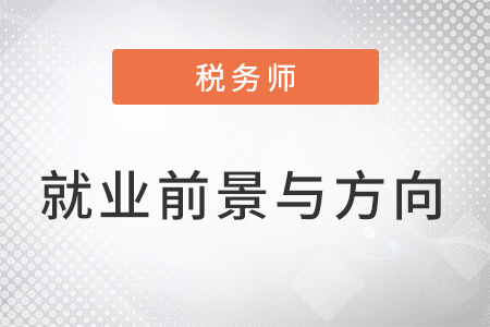 稅務師就業(yè)前景與方向有什么？