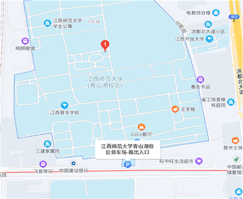 江西師范大學青山湖校區(qū)，北京西路正門旁的小門