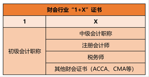 初級會計職稱證書