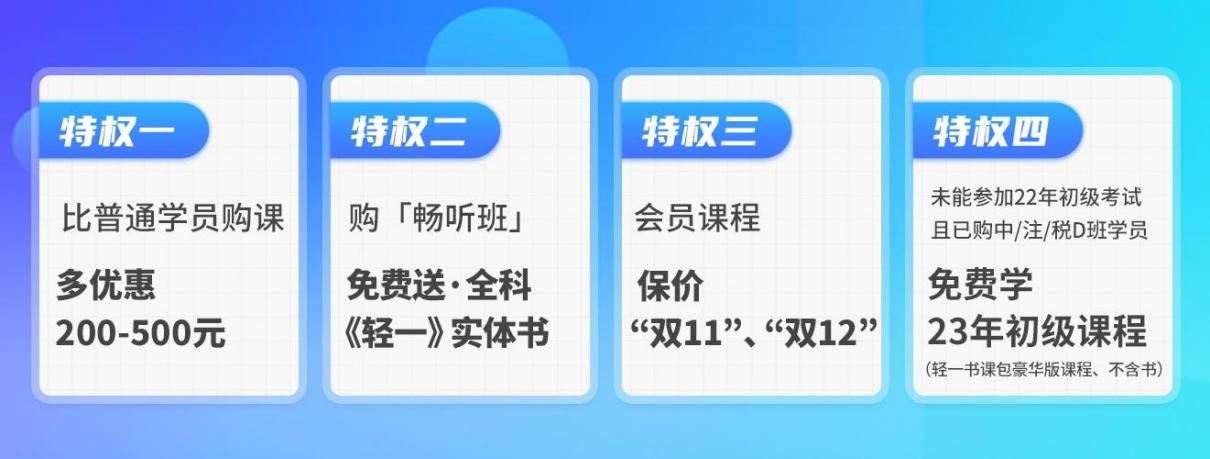 2023注冊會計(jì)師D暢聽無憂班
