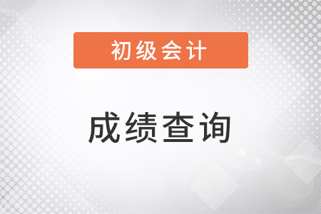 2023年初級會計成績什么時候出？