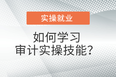 如何學(xué)習(xí)審計(jì)實(shí)操技能？