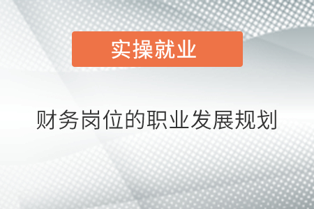 財務(wù)崗位的職業(yè)發(fā)展規(guī)劃