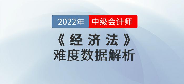 2022年9月份中級(jí)會(huì)計(jì)考試《經(jīng)濟(jì)法》難度數(shù)據(jù)解析來嘍！不容錯(cuò)過！