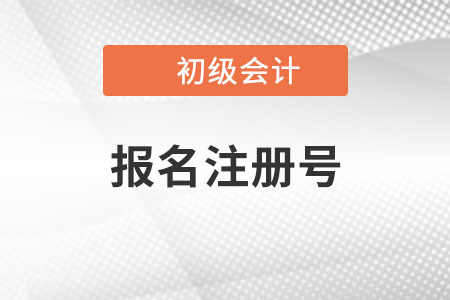 初級會計(jì)報名注冊號是什么？有什么用？