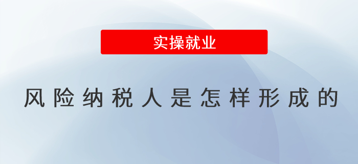 風(fēng)險(xiǎn)納稅人是怎樣形成的