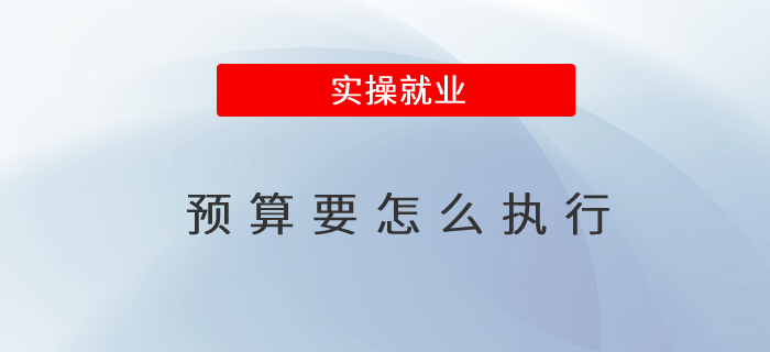 預算要怎么執(zhí)行