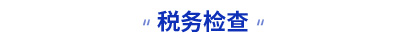 稅務(wù)檢查