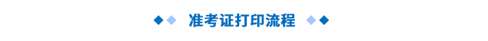 準考證打印流程
