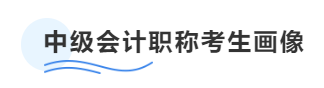中級(jí)會(huì)計(jì)職稱考生畫像