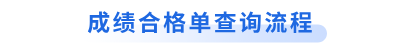 初級(jí)會(huì)計(jì)成績合格單查詢流程