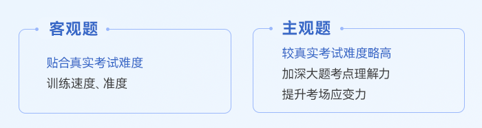 中級(jí)會(huì)計(jì)主觀題和客觀題