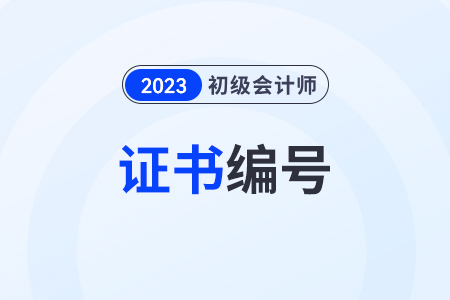 初級會計證書編號是證書管理號嗎？在哪查看？