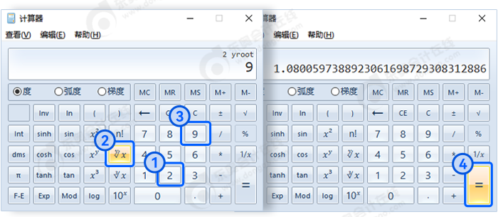 中級(jí)會(huì)計(jì)計(jì)算2開9次方