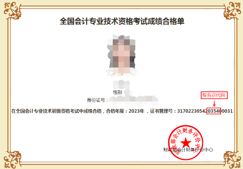 初級會計職稱考試