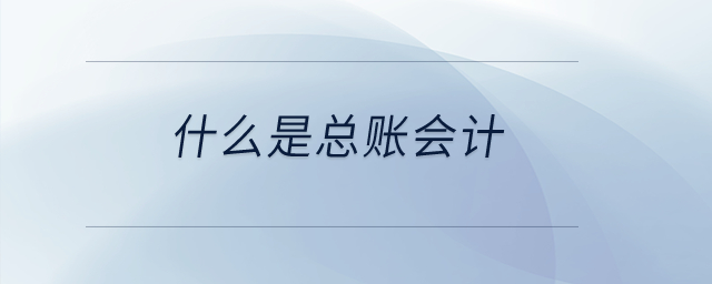 什么是總賬會計(jì)？
