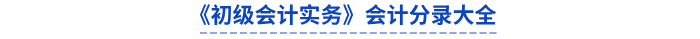初級會計實務(wù)