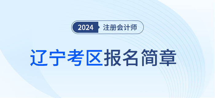 2024年注冊(cè)會(huì)計(jì)師全國統(tǒng)一考試遼寧考區(qū)報(bào)名簡章